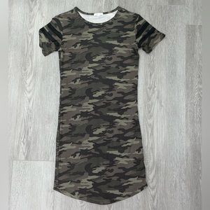 ARDENE Camouflage Soft Dress
